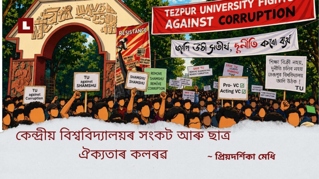 কেন্দ্ৰীয় বিশ্ববিদ্যালয়ৰ সংকট আৰু ছাত্ৰ ঐক্যৰ কলৰৱ 1 19TU