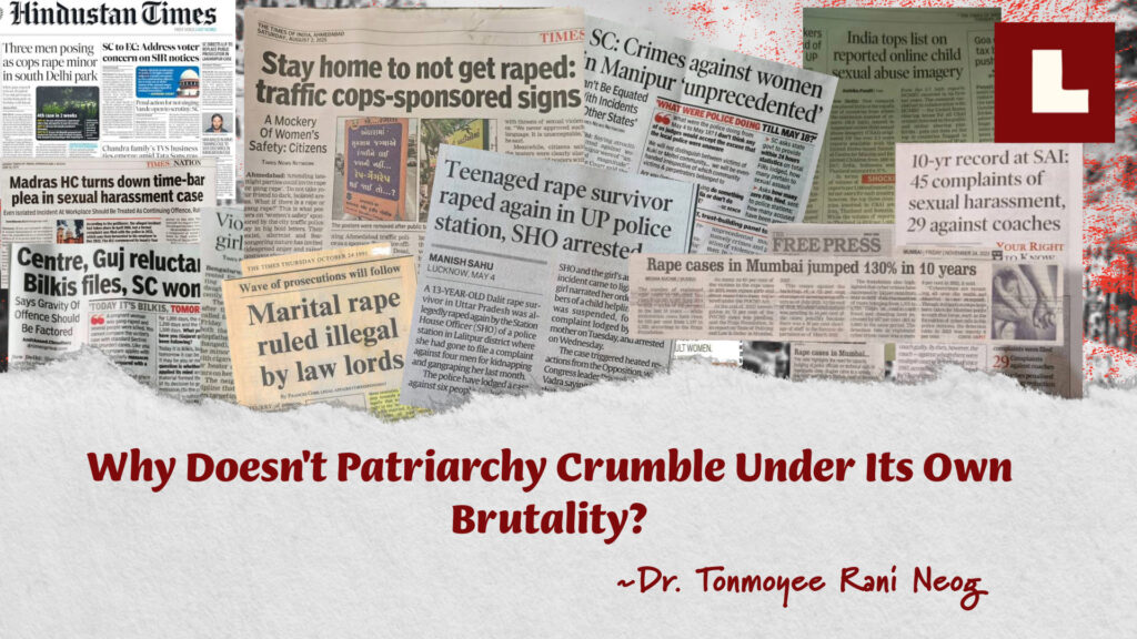 Why Doesn't Patriarchy Crumble Under Its Own Brutality? 1 Lam 1